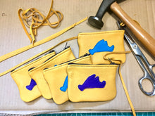 Load image into Gallery viewer, Marthas Vineyard Deerskin Zipper Pouch