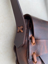 Load image into Gallery viewer, Leather Hippie Bag
