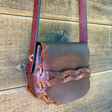 Load image into Gallery viewer, Leather Hippie Bag