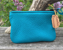 Load image into Gallery viewer, Deerskin Zipper Pouch (small)