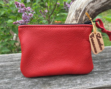 Load image into Gallery viewer, Deerskin Zipper Pouch (small)