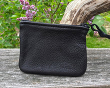 Load image into Gallery viewer, Deerskin Zipper Pouch (small)