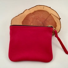 Load image into Gallery viewer, Deerskin Zipper Pouch Brass Zipper