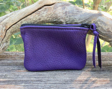 Load image into Gallery viewer, Deerskin Zipper Pouch (small)