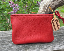 Load image into Gallery viewer, Deerskin Zipper Pouch (small)
